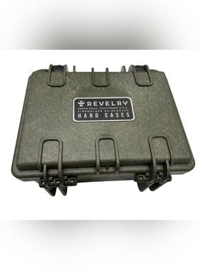 Revelry Olive Green Fiberglass Reinforced Hard Case